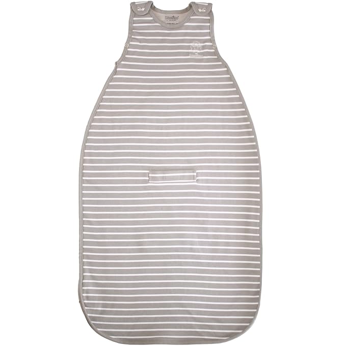 Woolino Merino Wool Ultimate Baby Sleep Sack - 4 Season Baby Wearable Blanket - Two-Way Zipper Adjustable Sleeping Bag for Babies and Toddlers - Universal Size (2-24 Months) - Earth