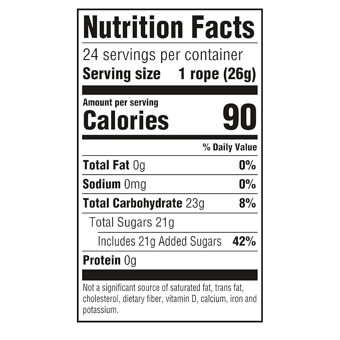 Nerds Rope Candy, Tropical Flavor, 0.92 Ounce Ropes (Pack of 48)