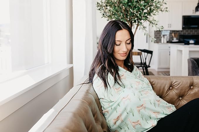 Copper Pearl Multi-Use Cover: Car Seat Covers, Nursing Cover, and Stroller Cover for Sun - Stretchy Fabric, All-Season Use, Stylish Designs, Easy Access for Moms - Cusco