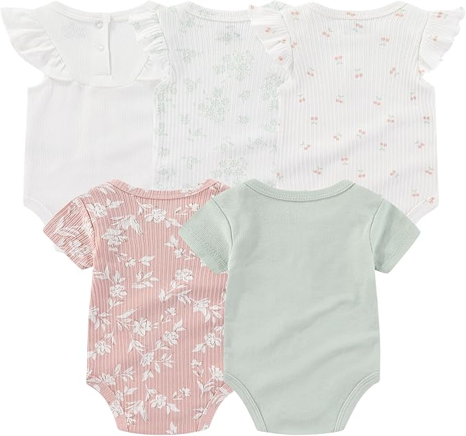 Newborn Layette Gift Set 20-Piece Cotton Baby Boy Girl Clothes Essentials and Accessories