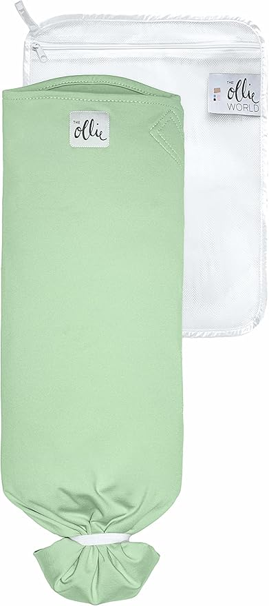 The Ollie Swaddle – Adjustable Baby Swaddle for Newborns | Pediatrician-Approved for Safe Sleep | Easy Closure | Arms-Out | Lightweight, Machine-Washable | Easy Diaper Access