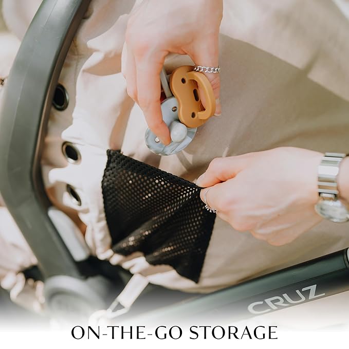 Milk Snob Winter Baby Car Seat Cover - Carseat Canopy & Stroller Cover for Babies - Waterproof, Windproof, Cozy Inner Fleece Lining - Keep Your Baby Warm, Dry & Cozy This Winter (Fawn)