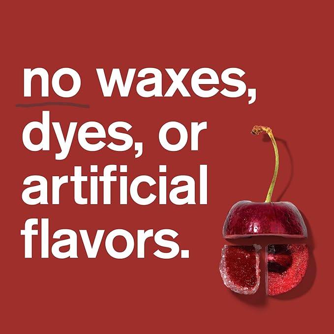 Skratch Labs Energy Chews | Caffeine Gummies for Running, Cycling, and Sports Performance | Gel Alternative | Sour Cherry (10 Pack) | Gluten Free, Vegan