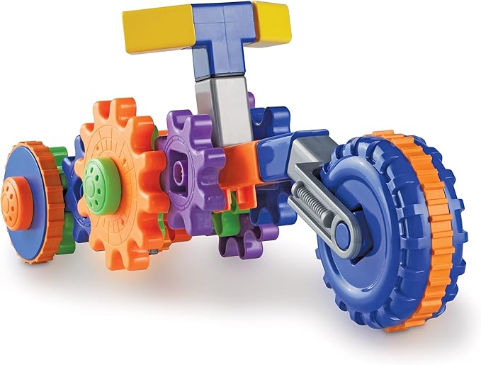 Learning Resources Gears! Gears! Gears! Cycle Gears, Construction, Gear Toy, 30 Pieces, Ages 4+