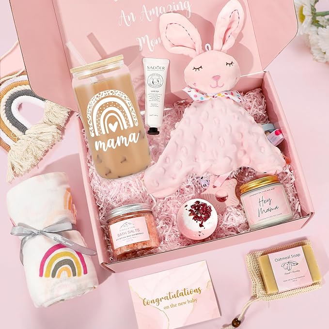 New Mom Gifts & Baby Girl Gifts, Baby Shower Gifts for Mom to Be, Pregnancy Gifts for Expecting Mom, First Time Mothers Day Gift for New Mom, Pregnancy Gifts for Women and Baby