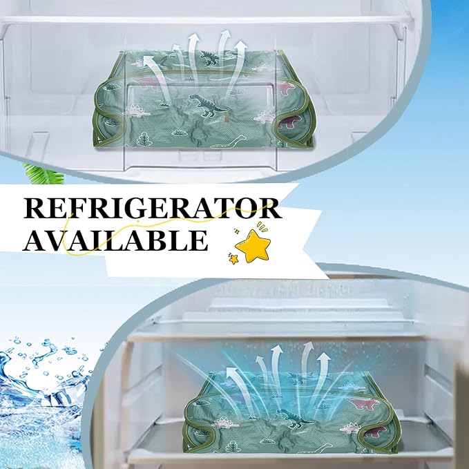 Miracle Baby Gel Car Seat Cooler Pad - Universal Double Sided Cooling Mat for Stroller, Infant Seat & Dining Chair | Summer Ice Cushion | Baby Safety Seat Liner | 1-Pack