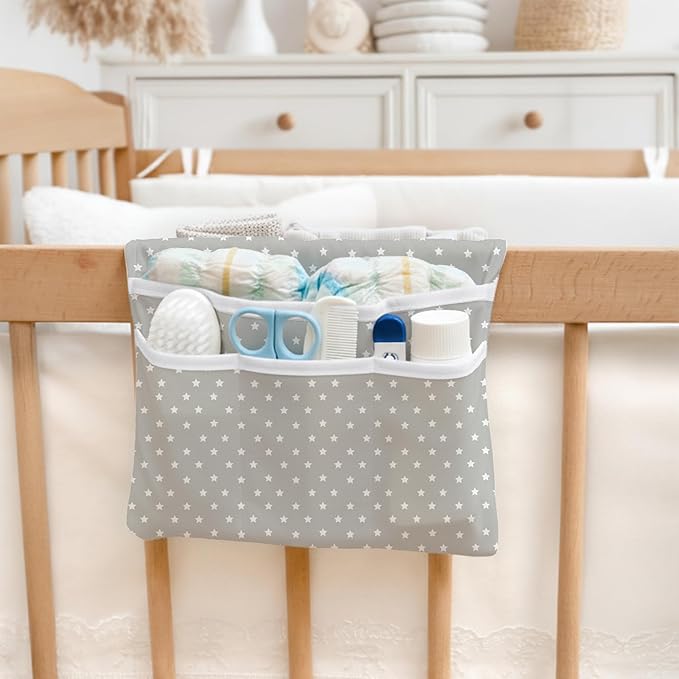 HAMUR Baby Diaper Bag Organizer – Travel-Friendly, Compact & Foldable | Stroller Pouch for Newborn Essentials – Must-Have for Boys & Girls (Anchor)