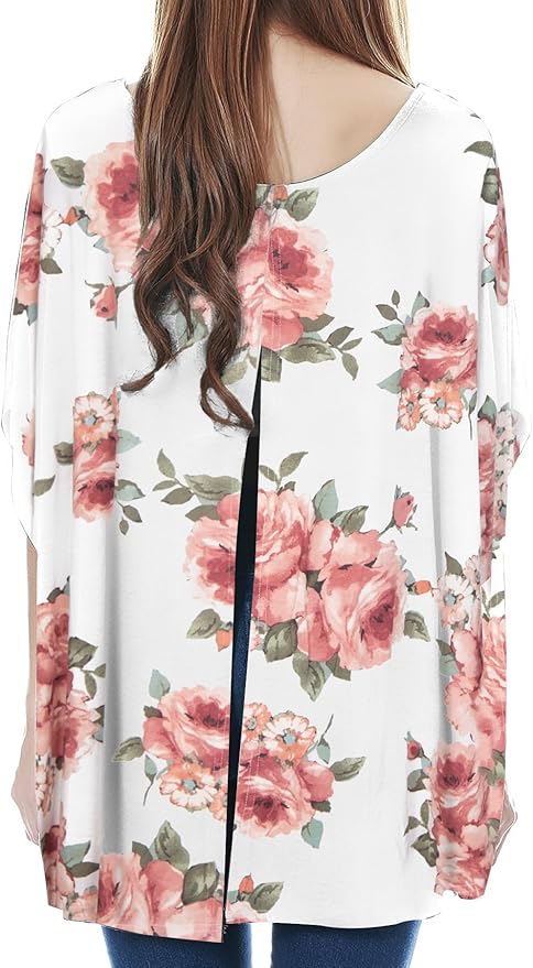 Smallshow Women's Nursing Top Maternity Poncho for Breastfeeding