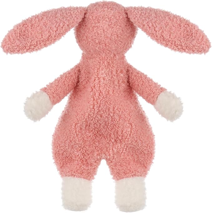 Apricot Lamb Bunny Snuggler Blanket Soft Loveys for Babies, Security Blanket for Baby Boy and Girl, for Infant and Toddlers