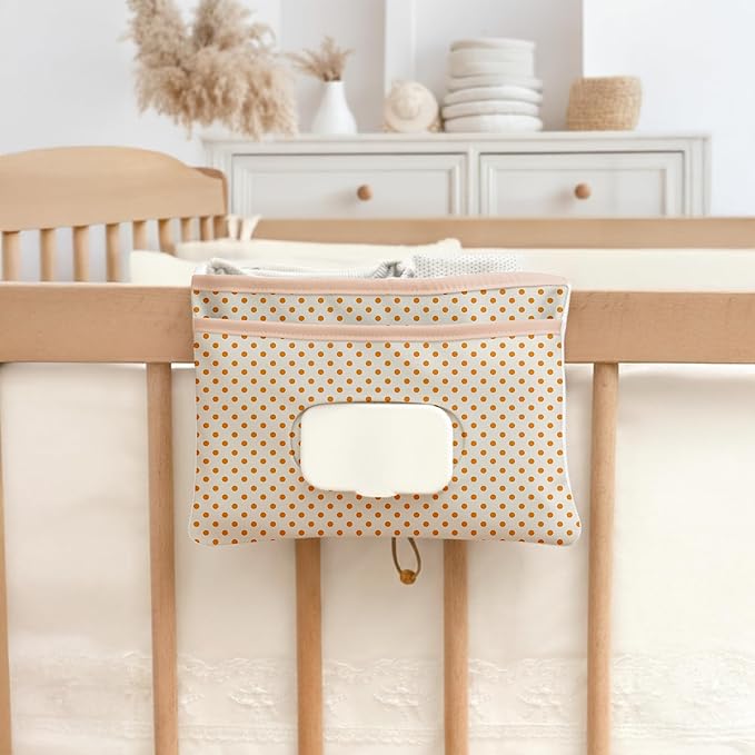 HAMUR Baby Diaper Bag Organizer – Travel-Friendly, Compact & Foldable | Stroller Pouch for Newborn Essentials – Must-Have for Boys & Girls (Swan)