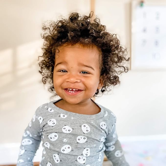 HonestBaby baby-girls 2-piece Pajamas Sleepwear Pjs 100% Organic Cotton for Baby, Toddler, Kids, Girl