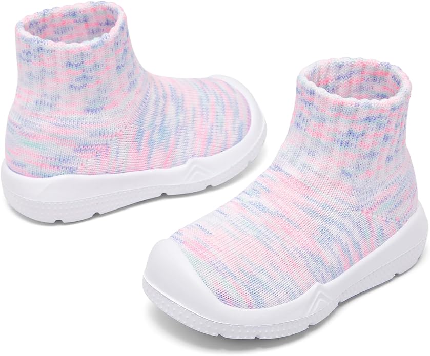 MORENDL Toddler Sock Shoes Baby Walking Shoes Infant Slippers Boys & Girls Non-Slip Sneakers