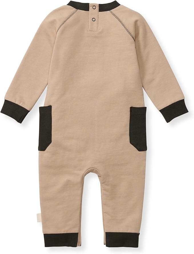 Burt's Bees Baby Boys' 100% Organic One-Piece Long Sleeve Coverall