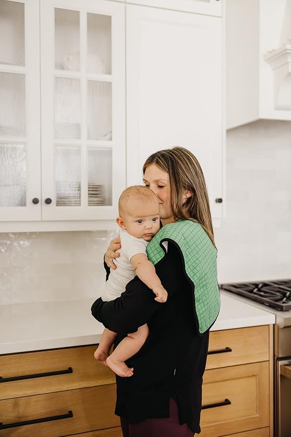 Copper Pearl Baby Burp Cloth Large 21''x10'' Size Premium Absorbent Triple Layer 3-Pack Gift Set Griswold