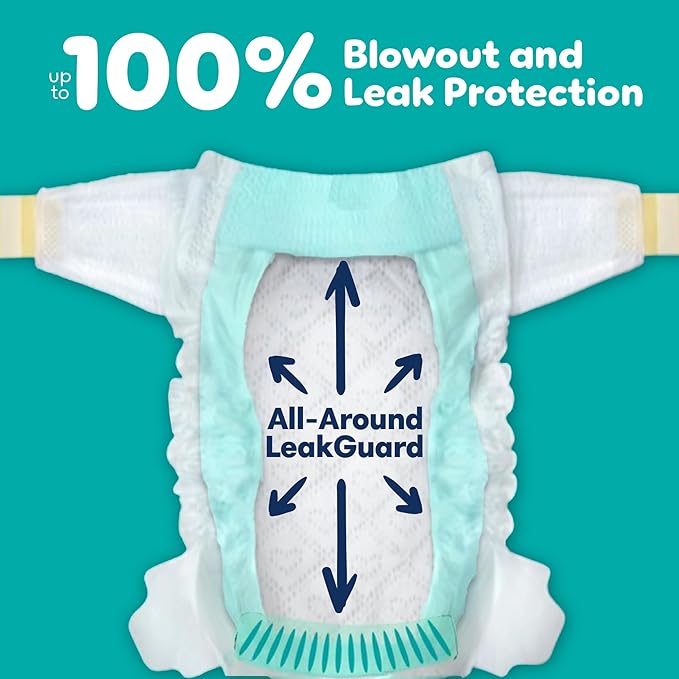 Pampers Baby Diapers - Swaddlers - Size 6, 50 Count, Ultra Absorbent Disposable Infant Diaper