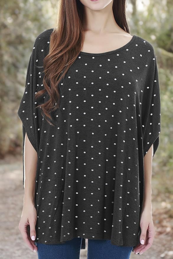 Smallshow Women's Nursing Top Maternity Poncho for Breastfeeding