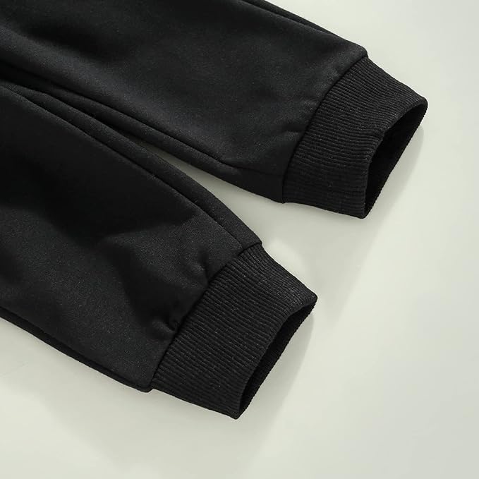 2Pcs Baby Boys Hoodie Tops Pants Set Dinosaur Deer Print Sweatsuit Fall Winter Outfits