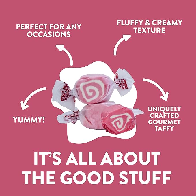 Taffy Town Saltwater Taffy, Cinnamon, 2.5Lb