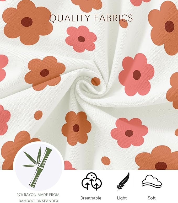 Jimonda Baby Romper Boys Girls Bamboo Pajamas 2-Way Zipper Footless Unisex Long Sleeve Sleepers Sleep and Play 0-24 Months