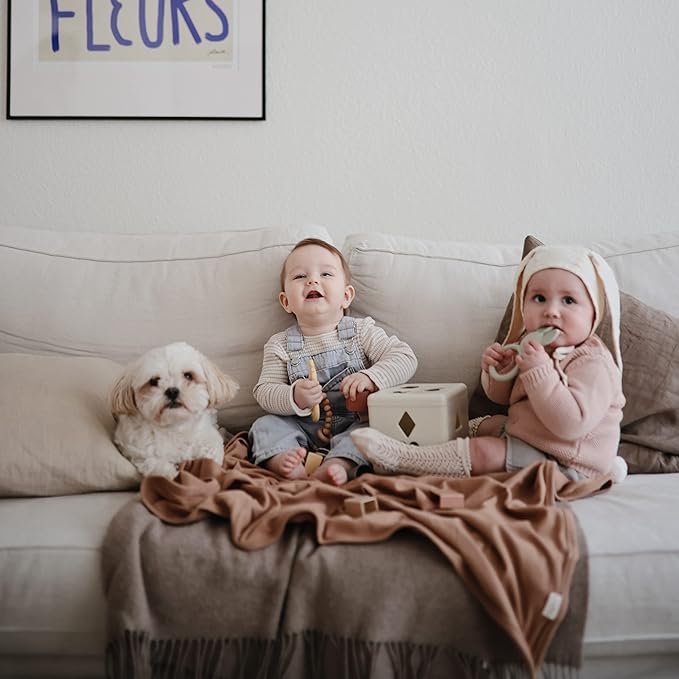 mushie Silicone Baby Teether Toy | Bunny