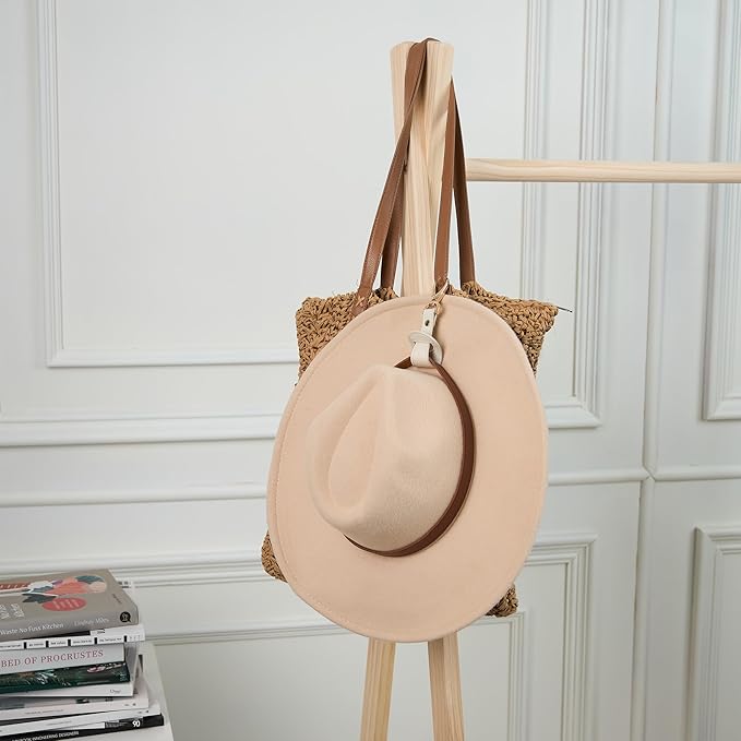 Hat Clip for Travel, Hands-Free Bag, Backpack, Purse, and Hiking Gear Clip-on Holder Strap for Baseball, Snapback, and Ponytail Caps