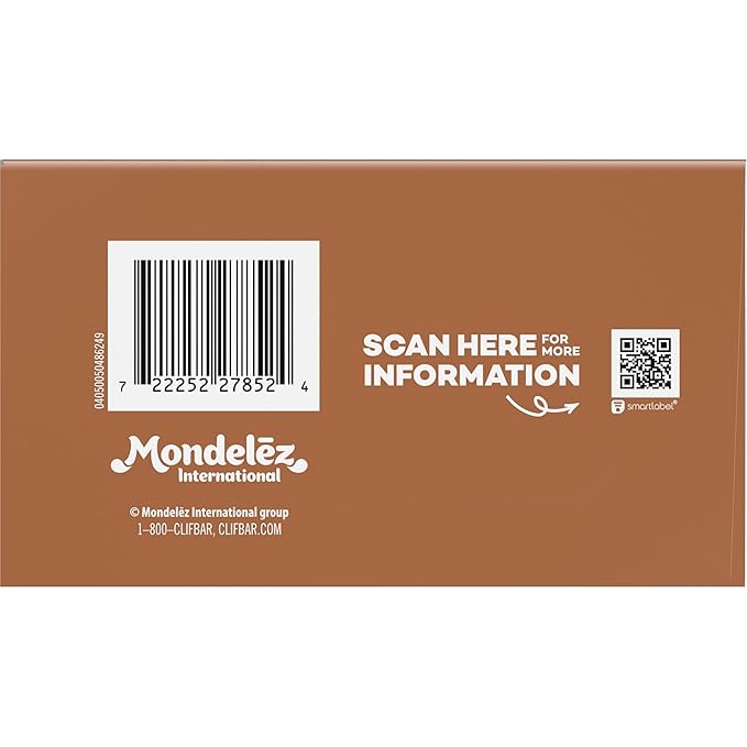 CLIF Kid Zbar - Chocolate Brownie - Soft Baked Whole Grain Snack Bars - USDA Organic - Non-GMO - Plant-Based - 1.27 oz. (18 Pack)