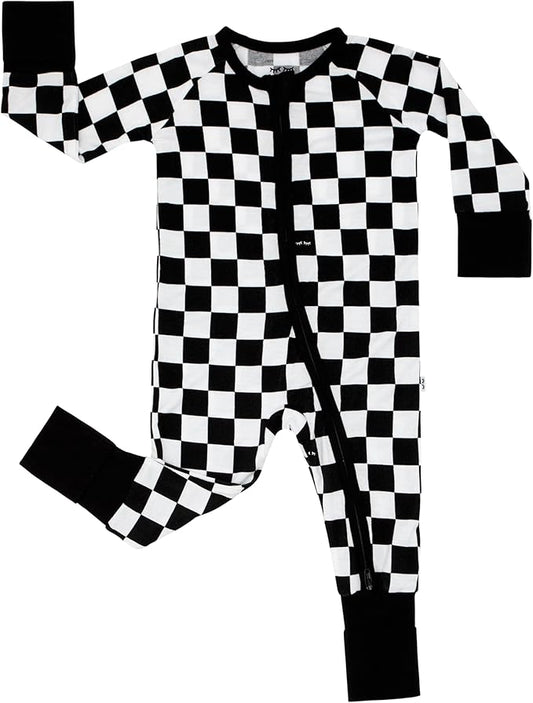 Little Sleepies Pajamas for Baby Boys & Girls, Viscose from Bamboo Baby Pajamas, Preemie & Newborn Sleepers, 2-Way Zipper PJs