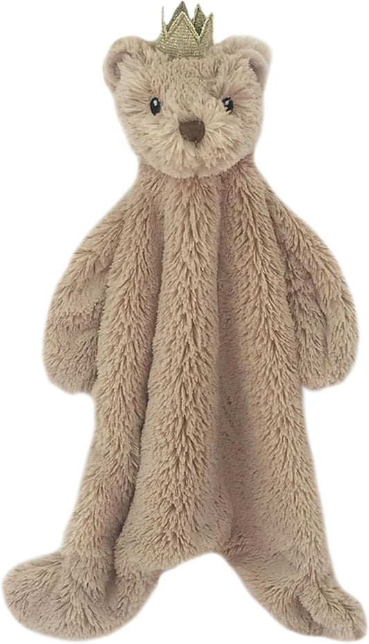 MON AMI Prince Teddy Bear Plush Lovey for Babies – 15” | Security Blanket for Newborns