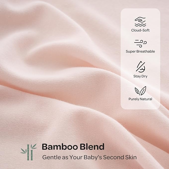 Momcozy Swaddles for Newborns, Quiet Fastner Suitable for Infant 0-3 Months, New-Parent-Friendly Swaddle Sack, Reduce Startle Reflex, Newborn Boys Girls Registry Essentials, 2-Pack, Bloom