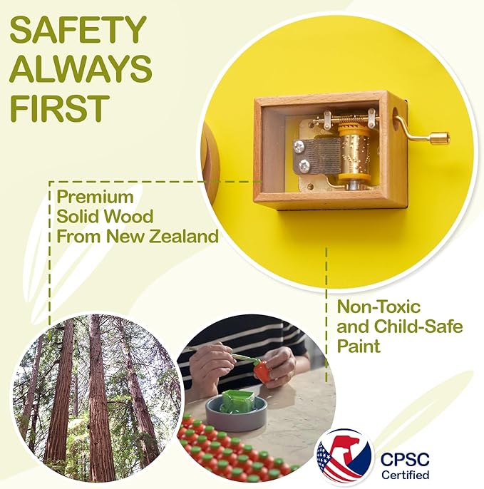 Monläurd® Caterpillar Montessori Busy Board,Sensory Board,Educational Toys,Activity Cube,Wall Toys,Daycare Furniture,Playroom Furniture,Interactive Toys,Wooden Toys,Learning Toys,Boys and Girls 6 M+