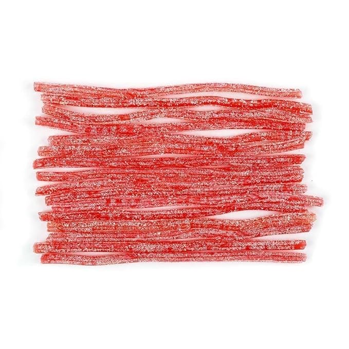 Sour Punch Watermelon Sour Straws, 2oz Tray, (24 Pack)