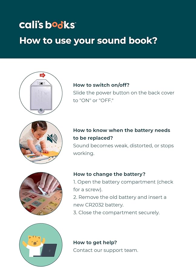 Cali's Books Chinese Nursery Rhymes Book - Sound Books for Toddlers 1-3. Chinese Baby Book - Music Toys for Bilingual Children with Lyrics & Translation