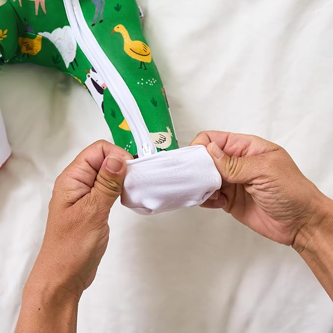 Little Sleepies Pajamas for Baby Boys & Girls, Viscose from Bamboo Baby Pajamas, Preemie & Newborn Sleepers, 2-Way Zipper PJs