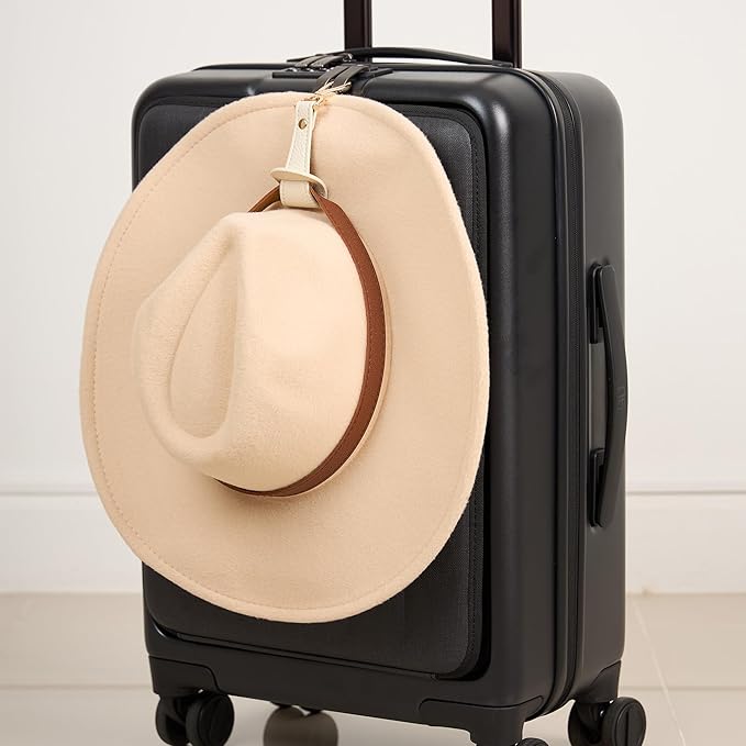 Hat Clip for Travel, Hands-Free Bag, Backpack, Purse, and Hiking Gear Clip-on Holder Strap for Baseball, Snapback, and Ponytail Caps