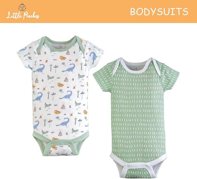 Baby Girl Clothes – 100% Cotton, Soft & Breathable Newborn Essentials and Gifts, Fits 3 to 6 Months