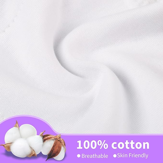 BIG ELEPHANT Toddler Training Pants, Soft Cotton Absorbent Training Underwear for Baby Boys & Girls