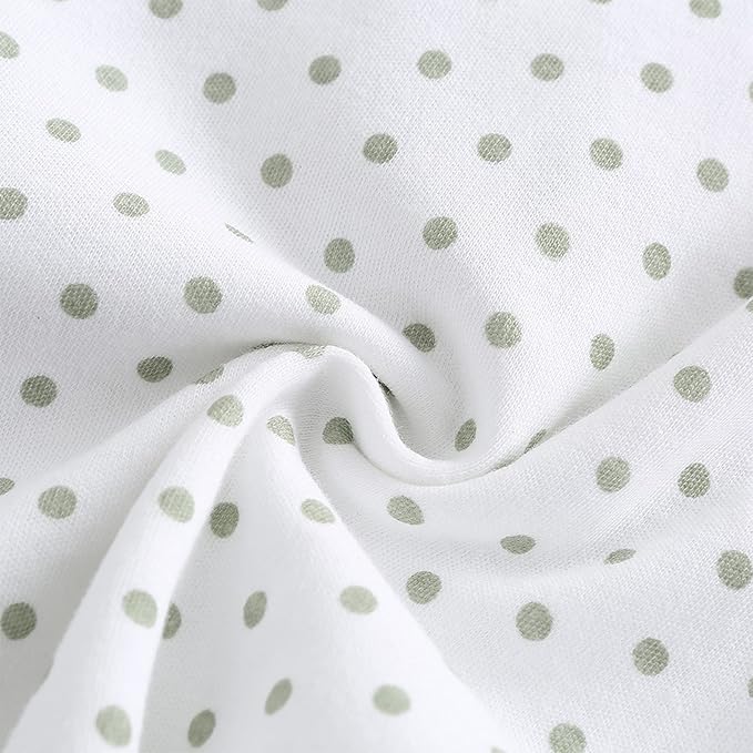 Baby Boys Girls Footies One-Piece Romper Long-Sleeve Jumsuit Cotton Newborn Clothes Set 4-Pack, Baby Pajamas