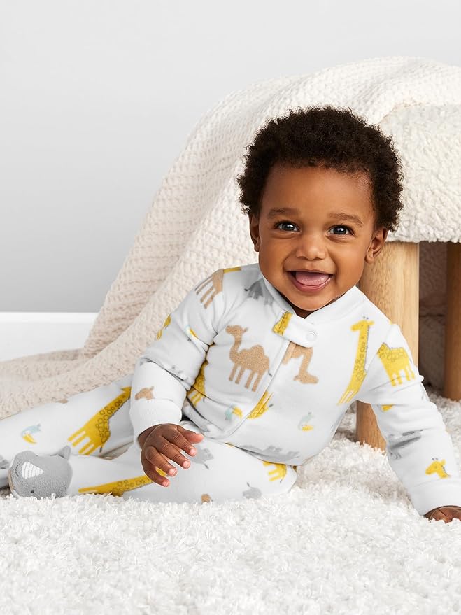 Simple Joys by Carter's baby-boys 2-pack Fleece Footed Sleep and PlayBaby and Toddler Sleepers