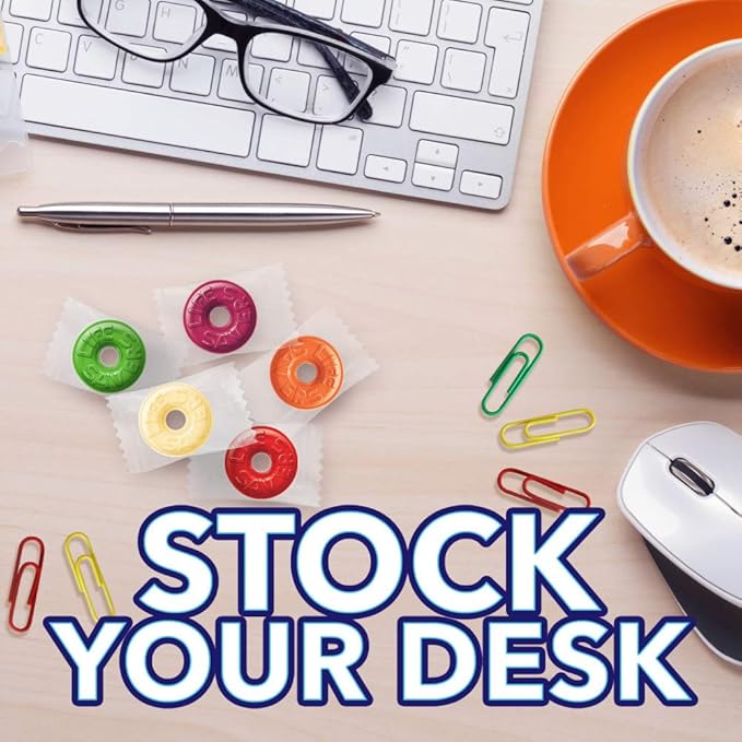 LIFE SAVERS Hard Candy Bag 5 Flavors, Hard Candy Individually Wrapped for Goodie Bags, Road Trips, Treats, Offices, Celebrations, 50-Ounce Party Size