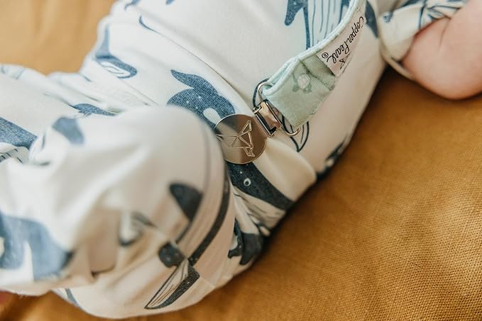 Binky Clip 3 Pack Set "Cove" by Copper Pearl