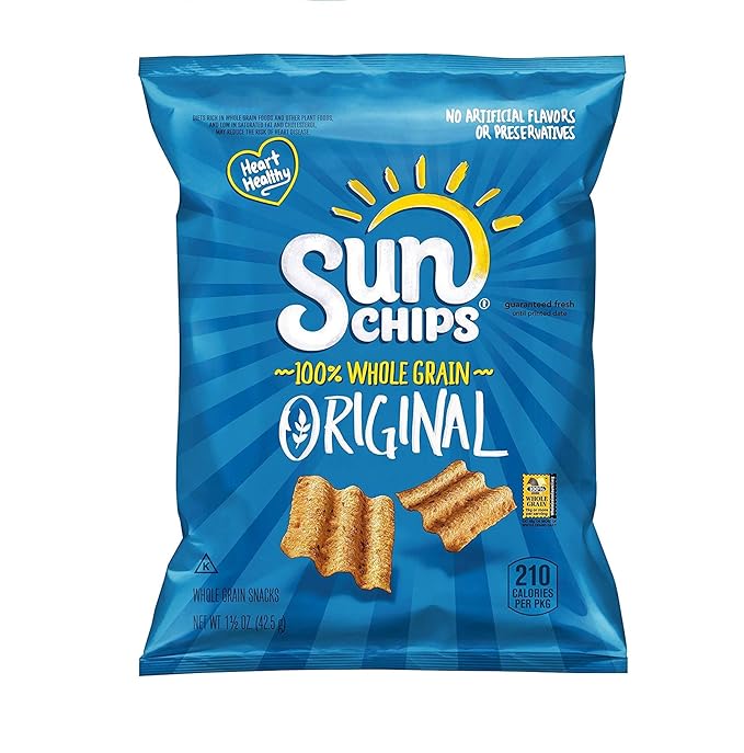 SunChips Original Multigrain Snacks, 1.5 Ounce (Pack of 64)