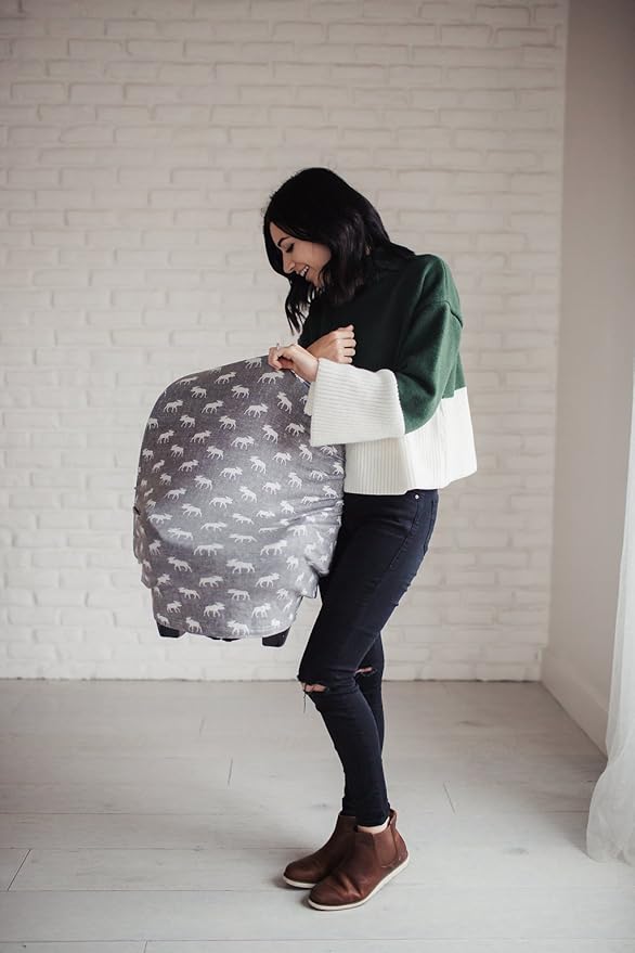 Scout Copper Pearl Multi-Use Cover: Car Seat, Nursing, Stroller - Stretchy Fabric, All-Season, Stylish Designs, Easy Access