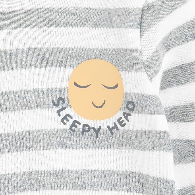 HUGGIES unisex-baby 3-pack Footed Coverall Pajamas