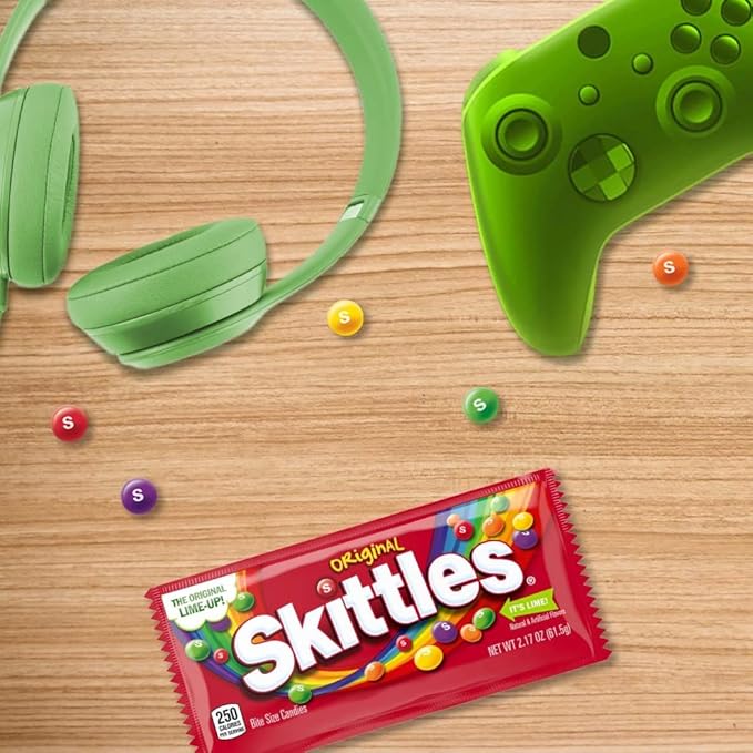 SKITTLES Candy, Original 2.17-Ounce, 36 Packs of Individually Wrapped Candy Bulk Box
