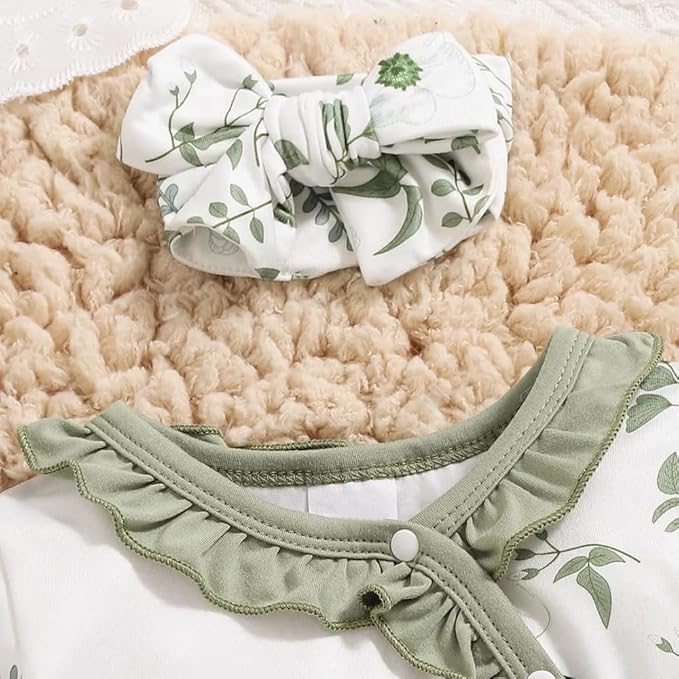 Newborn Baby Girl Clothes Jumpsuits Clothes Long Sleeve Rompers