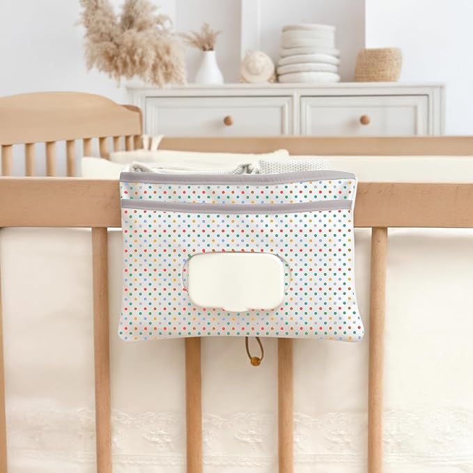 HAMUR Baby Diaper Bag Organizer – Travel-Friendly, Compact & Foldable | Stroller Pouch for Newborn Essentials – Must-Have for Boys & Girls (Animal)