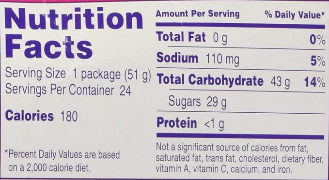 SweeTARTS Soft and Chewy Ropes, Cherry Punch Flavor, 1.8 Ounce Pouches (Pack of 48)