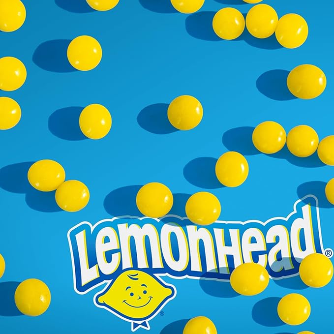 Lemonhead Hard Lemon Candy, 0.8 Ounce Boxes (Pack of 24)
