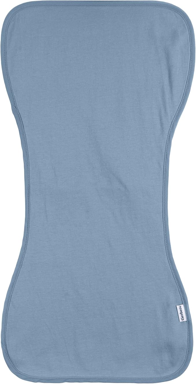 Gerber Baby Unisex Burp Cloths 60-Pack, Pink Blue, Size 10.5" x 21"