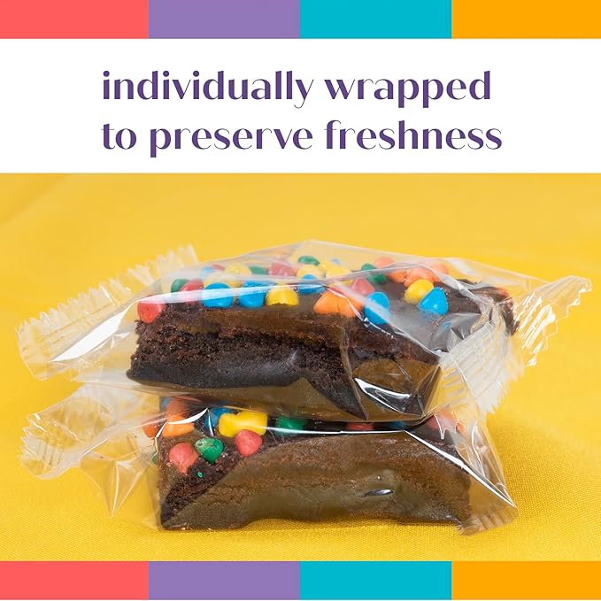 Get Well Soon Gift Basket Chocolate Brownies Cookies Food Gift Treats For Men Women Kids Individually Wrapped Care Package After Surgery | Nut Free | Fresh Bakery Feel Better Cake